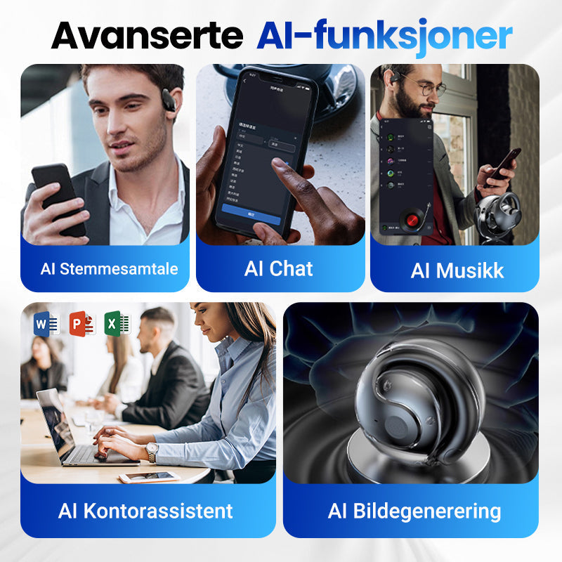 Lisslune | Smart Wireless Bluetooth Translation Earbuds