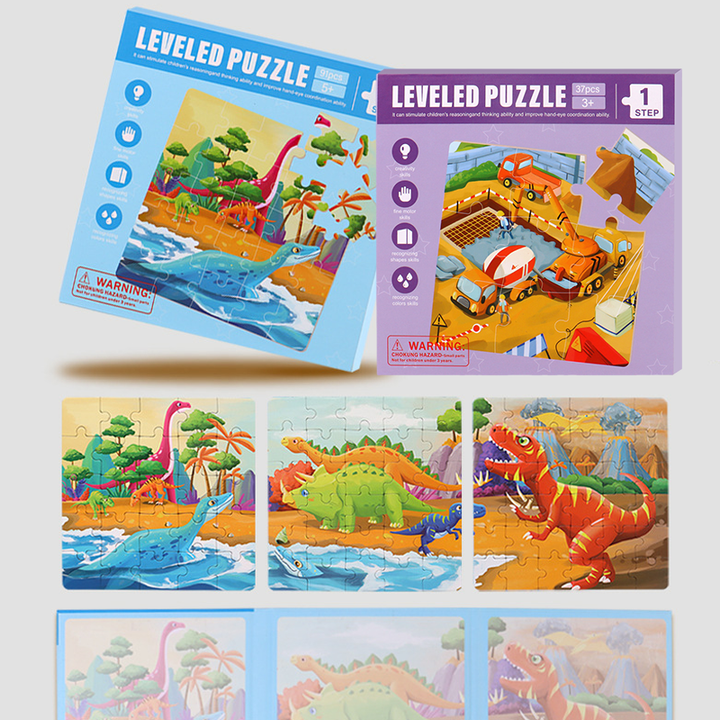 Lisslune | 3-in-1 Magnetic Puzzle Book