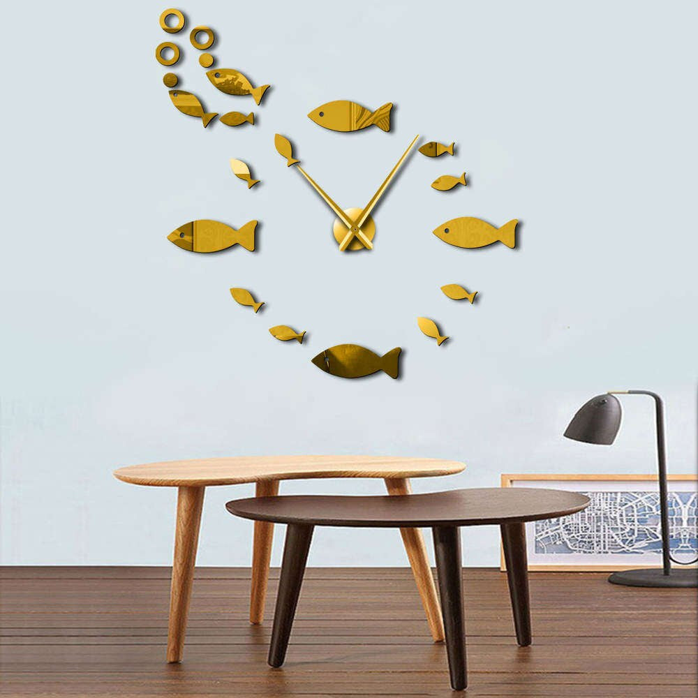 Lisslune | EchoClock - Sleek Mirror Wall Design