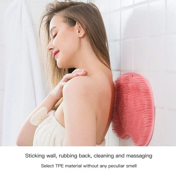 Lisslune | Shower Foot & Back Scrubber, Massage Pad