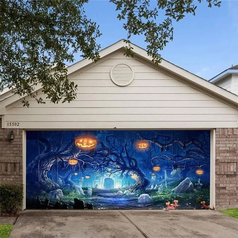Lisslune | Halloween 2024 Garage Door Decoration