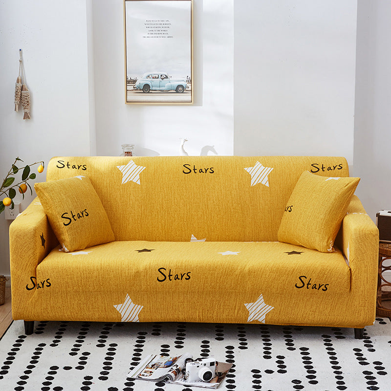 Lisslune | Simple Printed Elastic Sofa Cover