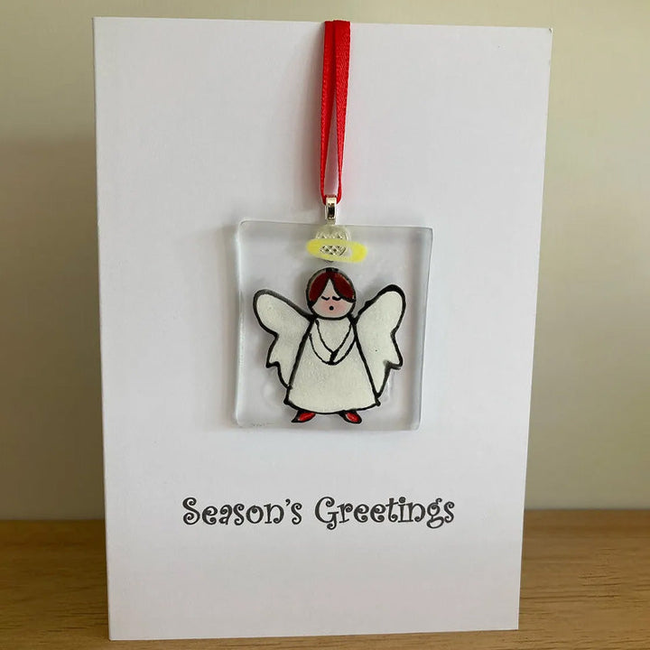 Lisslune | Handmade Christmas card ornaments