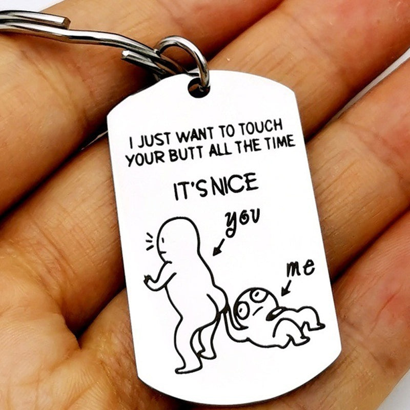 Lisslune | Valentine's Day Spoof Keychain