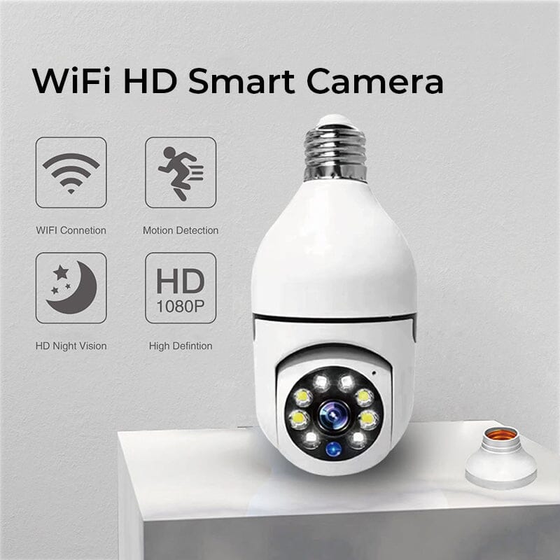 Lisslune | Wireless Wifi Lamp Camera Surveillance Camera