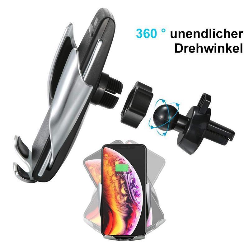 Lisslune | Smart Sensor Phone Holder, wireless car charger