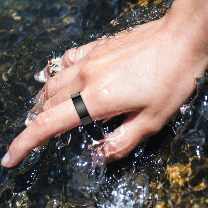 Lisslune | Smart Ring Sleep & Wellness Tracker - Waterproof Fitness Tracker Ring for Active Lifestyles - Health Monitoring Device
