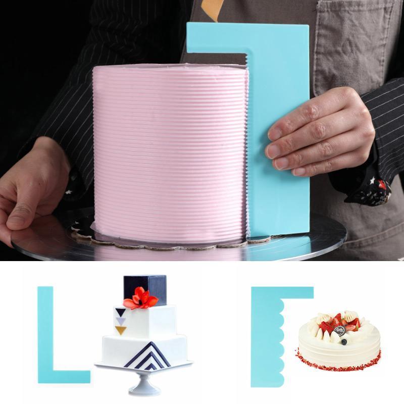 Lisslune | 8-Style-Cake-Scraper necessary for cake lovers