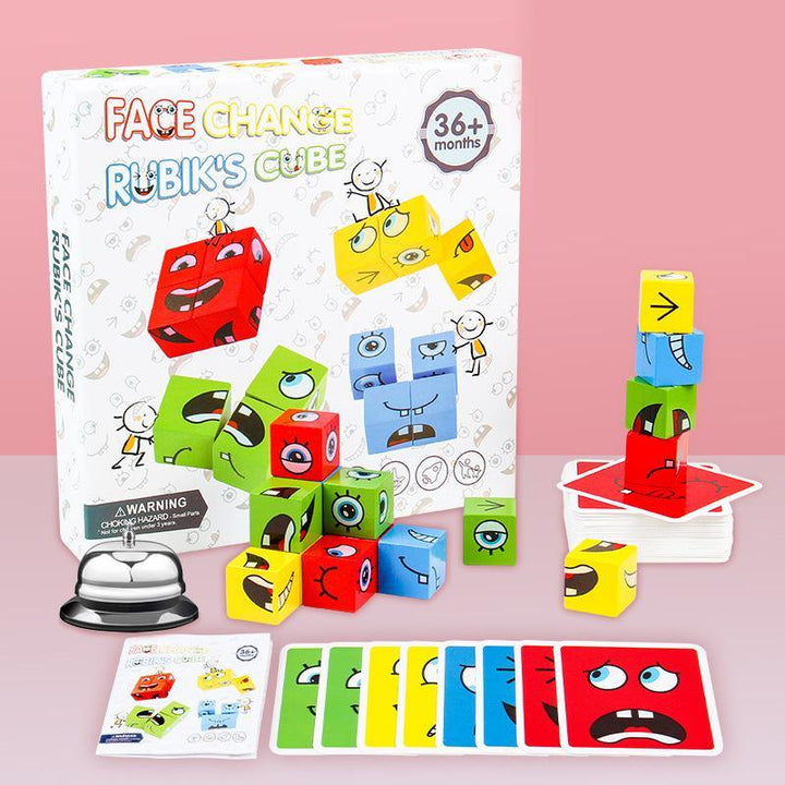 Lisslune | BlockiMix Wooden Puzzle Game – Colorful Educational Blocks for Toddlers and Preschoolers