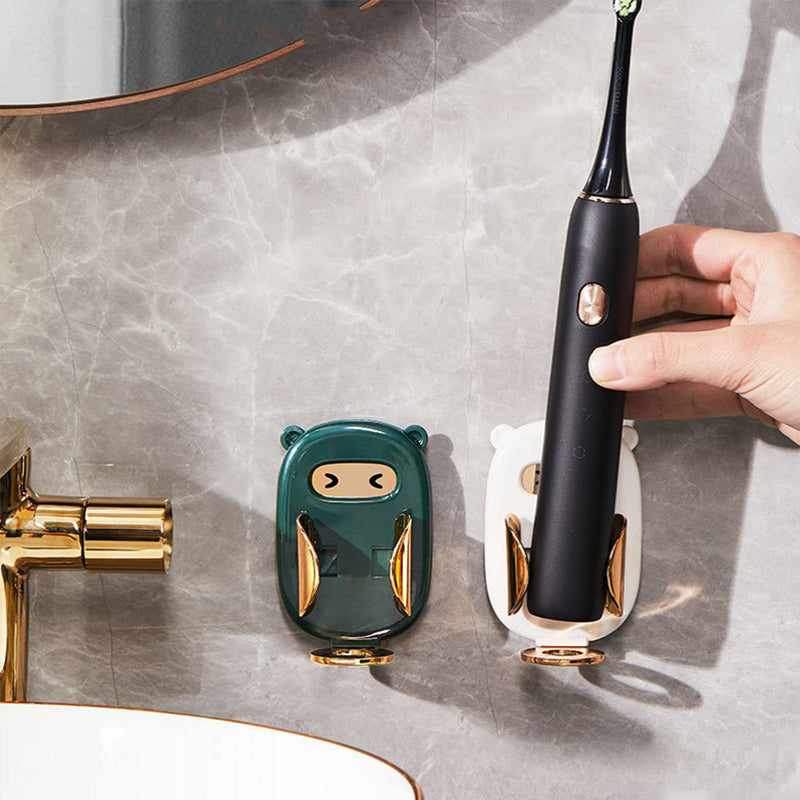 Lisslune | Electric toothbrush holder wall-mounted storage shelf