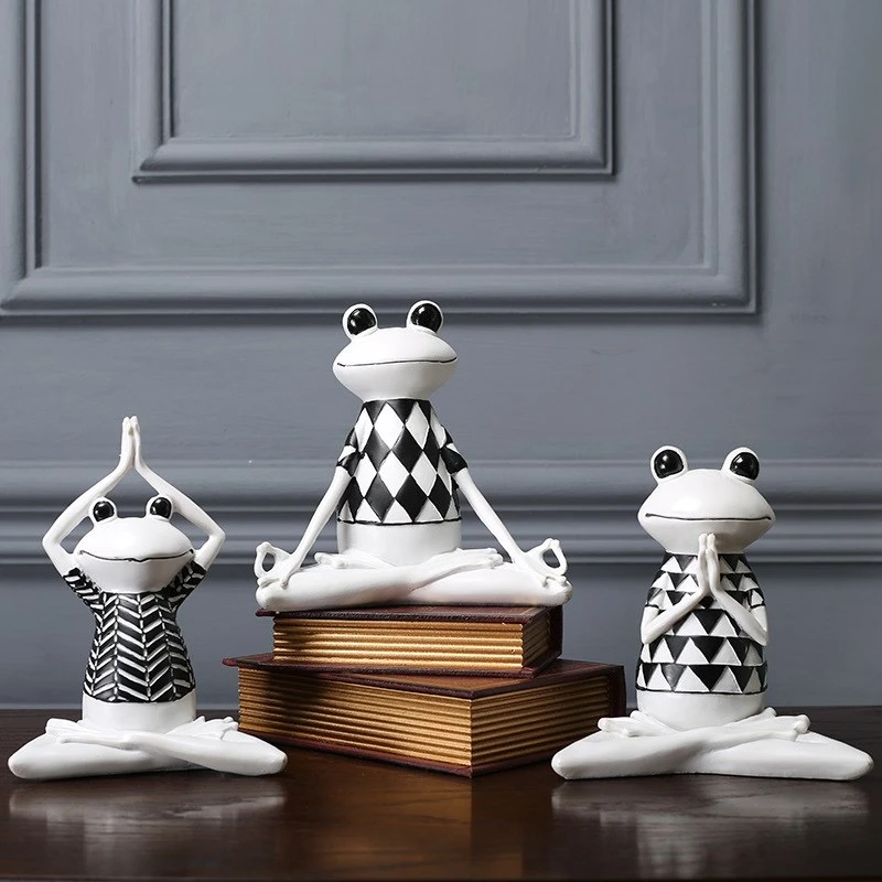 Lisslune | ZenFrog - Stylish meditative frog house figure decoration