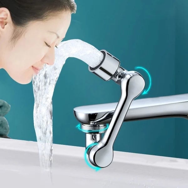 Lisslune | Barea - Universal rotatable 1080° robotic faucet - Rotate your faucet however you want!