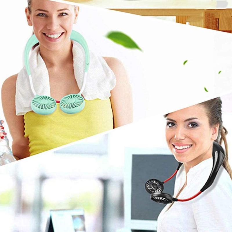 Lisslune | Battery Mini Neck Fans