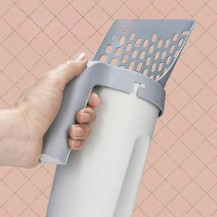 Lisslune | PurrScoop – Self-cleaning cat litter box with integrated waste bag dispenser