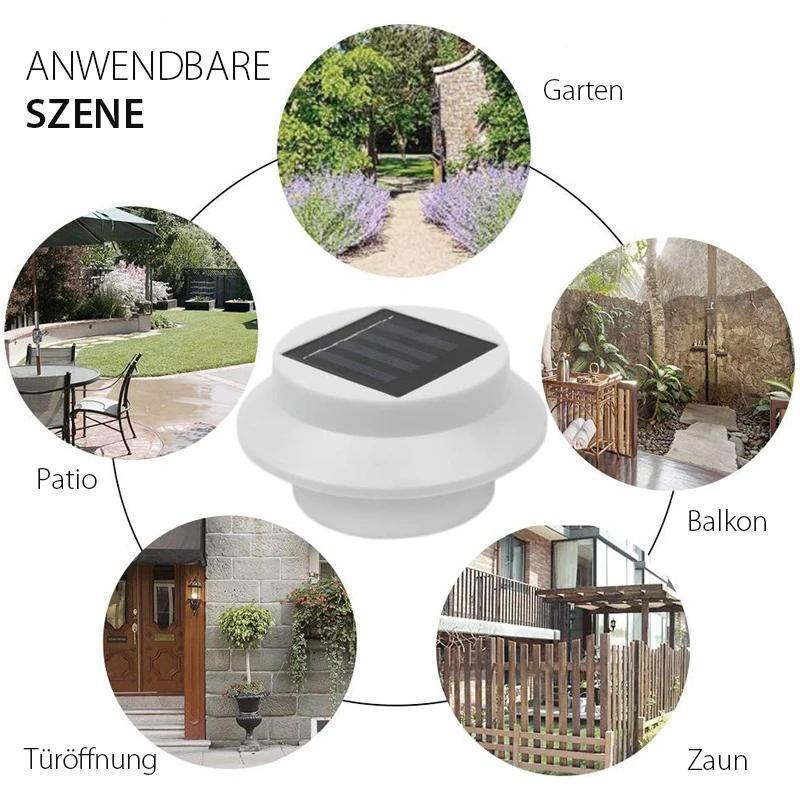 Lisslune | Solar-powered Roof Gutter Lights