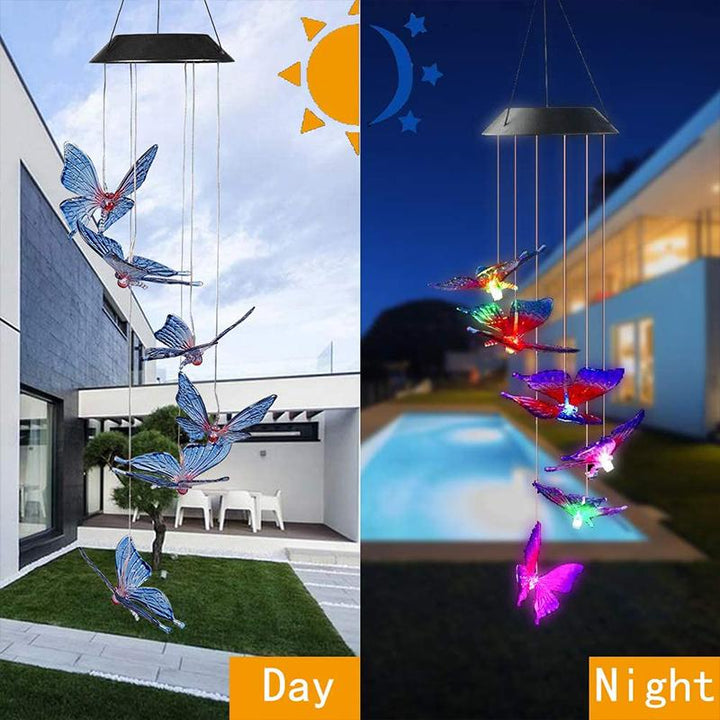 Lisslune | Solar-powered butterfly lights