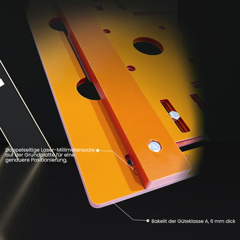 Lisslune | Base plate of the cutting machine