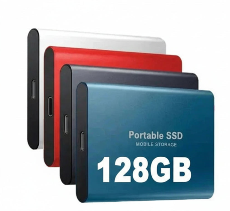 Lisslune | Ultra-fast 128GB SSD – Compact. Sturdy. Always ready
