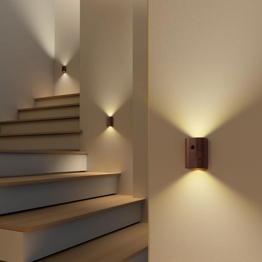 Lisslune | Rechargeable LED Wall Light with Motion Sensor – Warm White