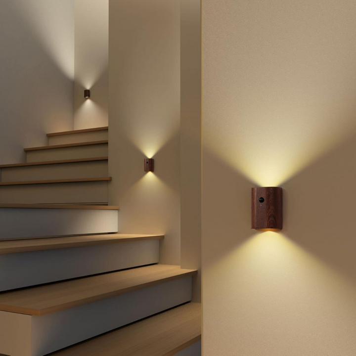 Lisslune | Rechargeable LED Wall Light with Motion Sensor – Warm White
