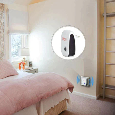 Lisslune | Mouse Mice Insect and Rodent Ultrasonic Sonar Sound Repellent Deterrent Noise Scarer Plug
