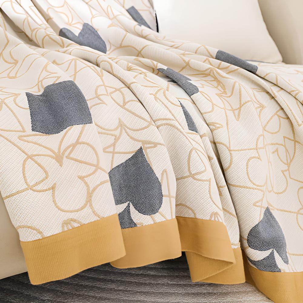 Lisslune | Poker Patterns Cotton Blanket