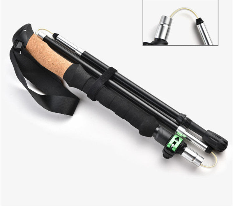 Lisslune | Outdoor Folding Portable Aluminum Alloy Trekking Pole