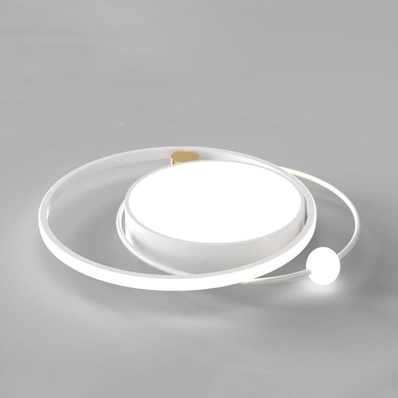 Lisslune | Nordic Round Circle LED Ceiling Light flush mounted