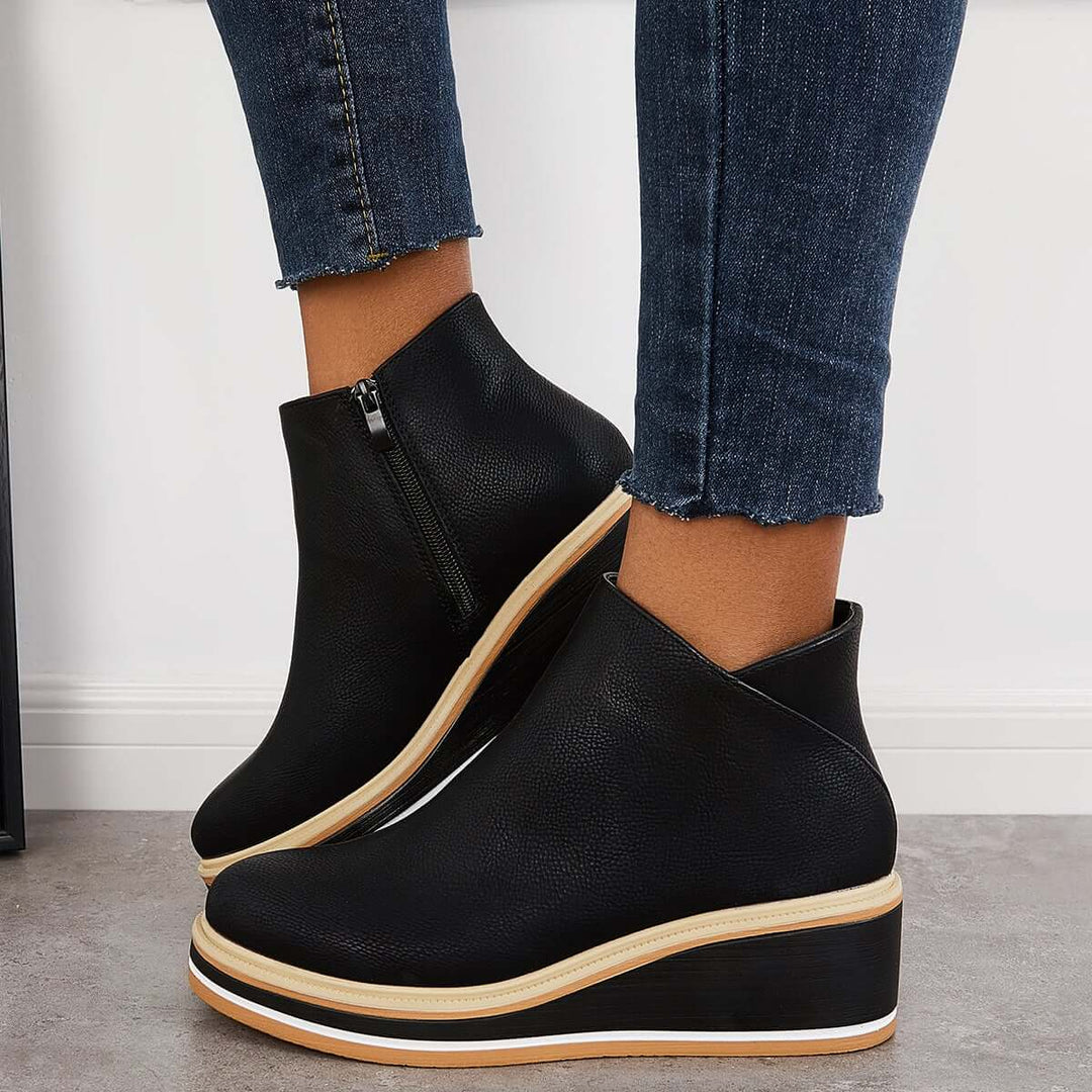 Lisslune | Orthopedic ankle boots for women