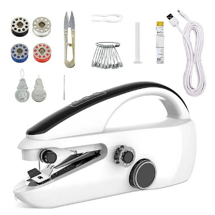 Lisslune | Handheld Mini Sewing Machine for Crafting & Mending - Portable Stitching Tool for Quick Repairs and DIY Projects