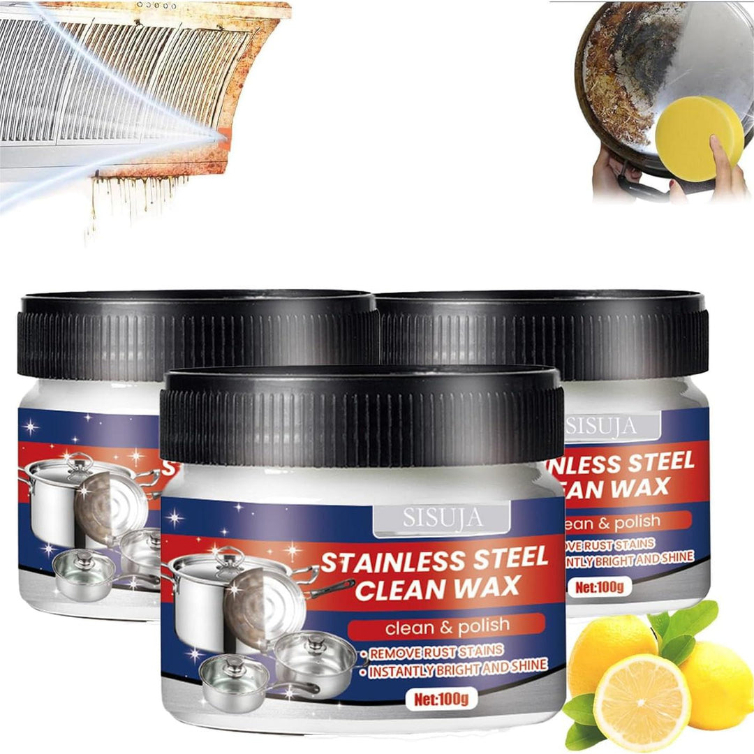 Lisslune | Magic Nano Stainless Steel Cleaning Paste Wax