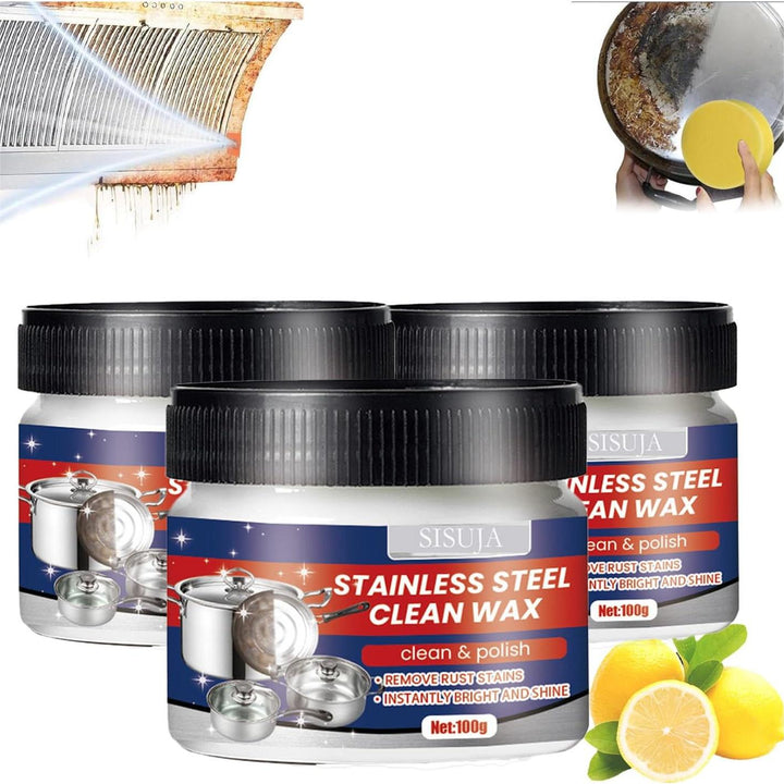 Lisslune | Magic Nano Stainless Steel Cleaning Paste Wax