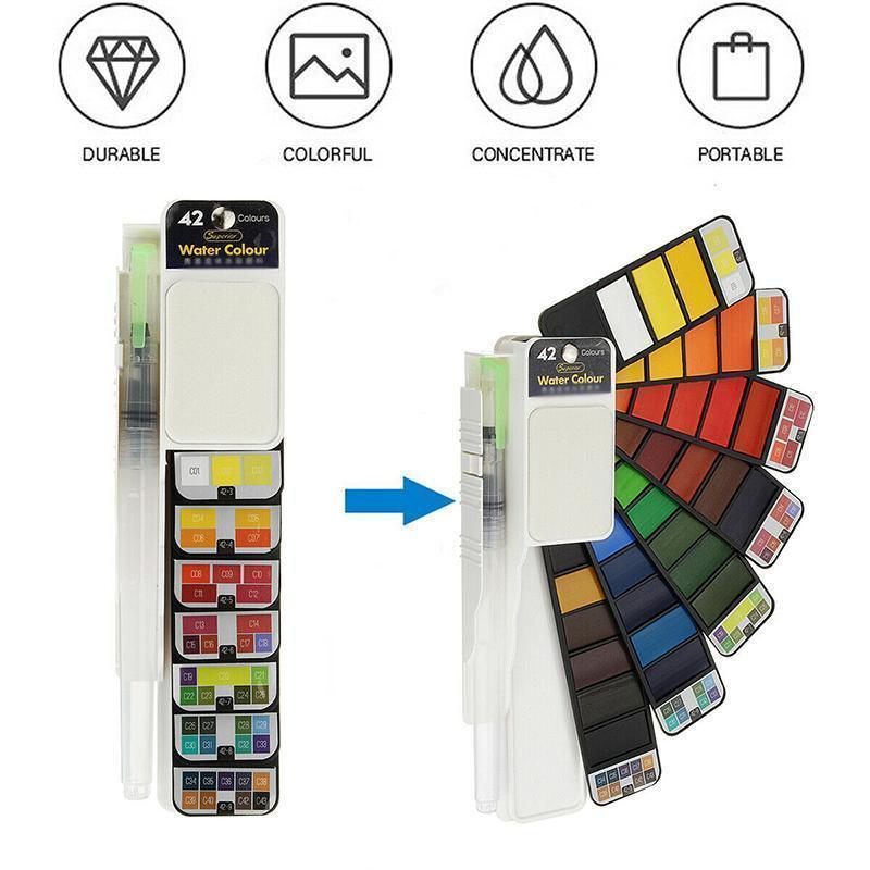 Lisslune | Solid Gouache Pigment Palette - let your creativity speak!
