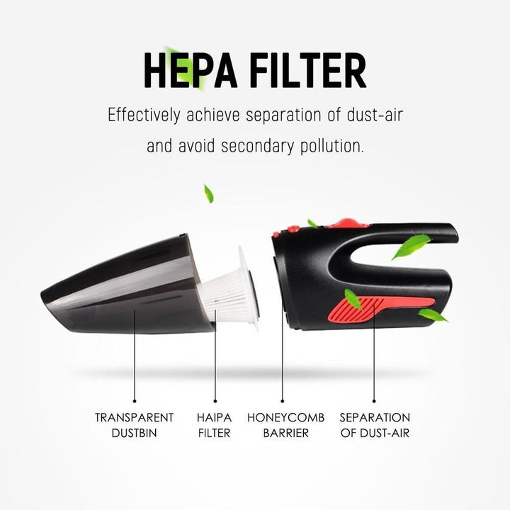 Lisslune | Car Vacuum - Handheld Vacuum cleaner