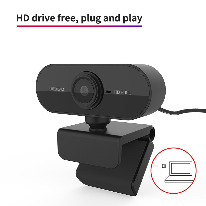 Lisslune | 1080p Web Cam - HD Camera for laptop