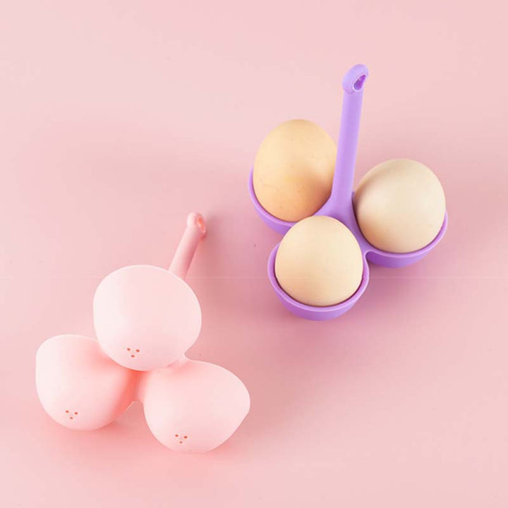 Lisslune | Food-grade silicone egg steamer