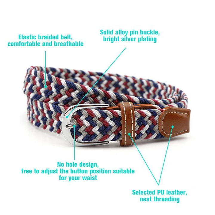 Lisslune | Stretch braided belt