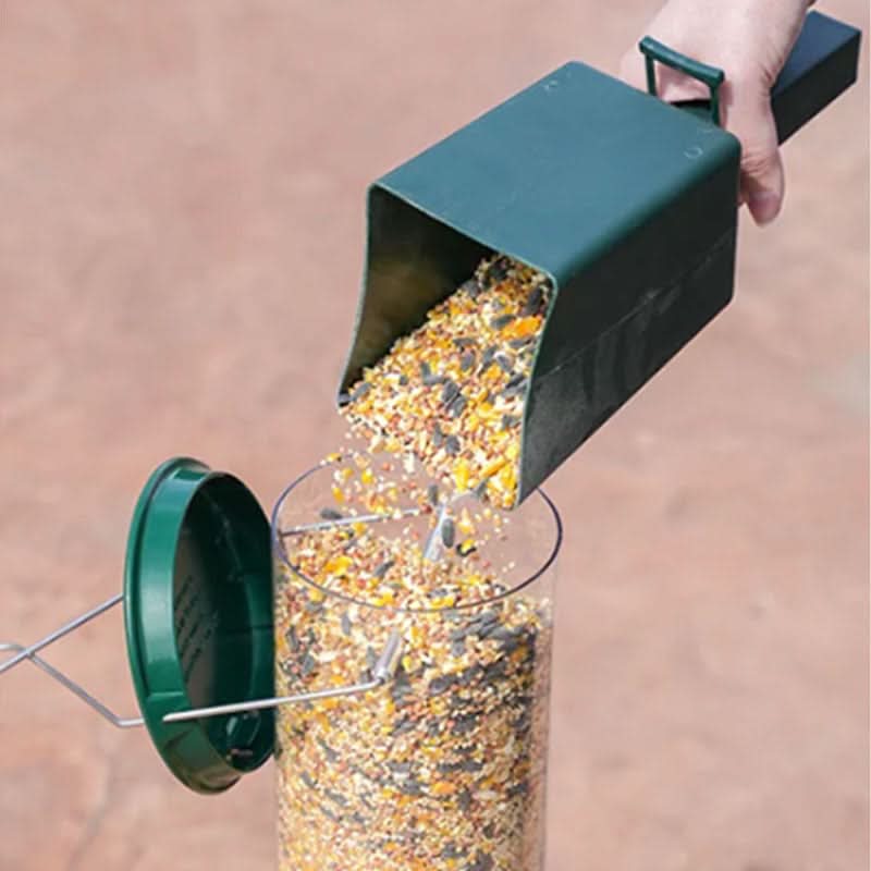 Lisslune | Squirrel-Proof Bird Feeder – 5lb Seed Tube with 4 Ports