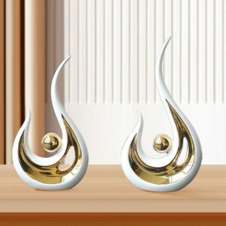 Lisslune | Artglam | Abstract Ceramic Figures | Add Style and Sophistication to Your Interior