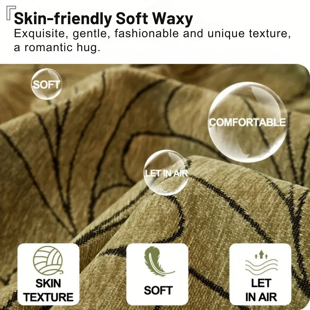 Lisslune | Frond Design Reversible Sofa Cover