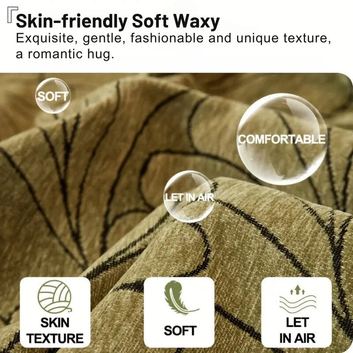 Lisslune | Frond Design Reversible Sofa Cover