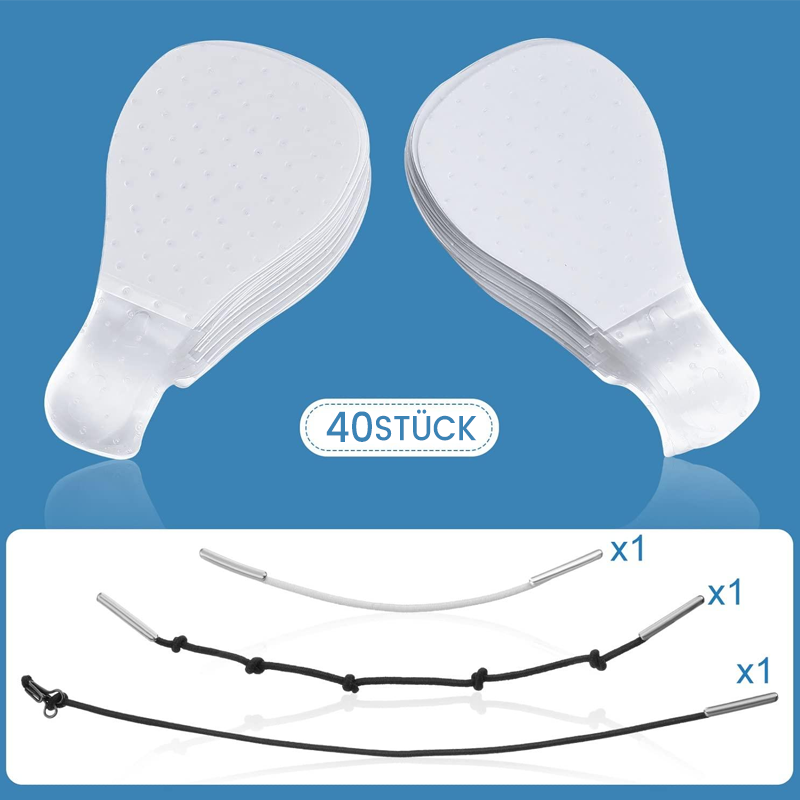 Lisslune | Waterproof and invisible facelift stickers, 120 pieces