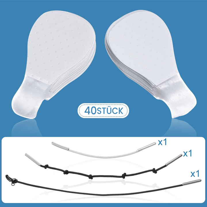 Lisslune | Waterproof and invisible facelift stickers, 120 pieces