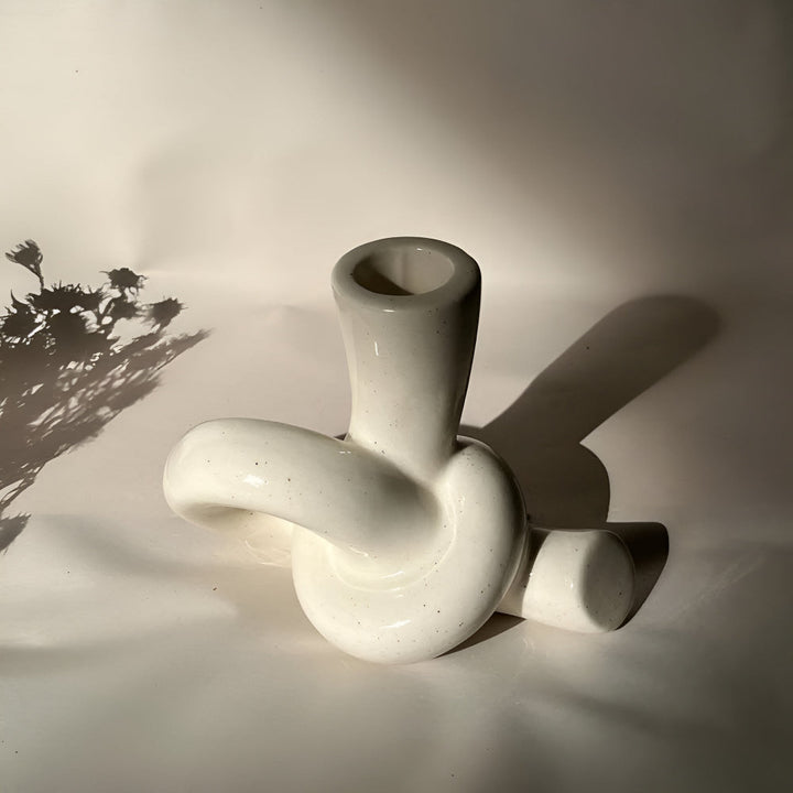 Lisslune | Knot Ceramic Candle Holder