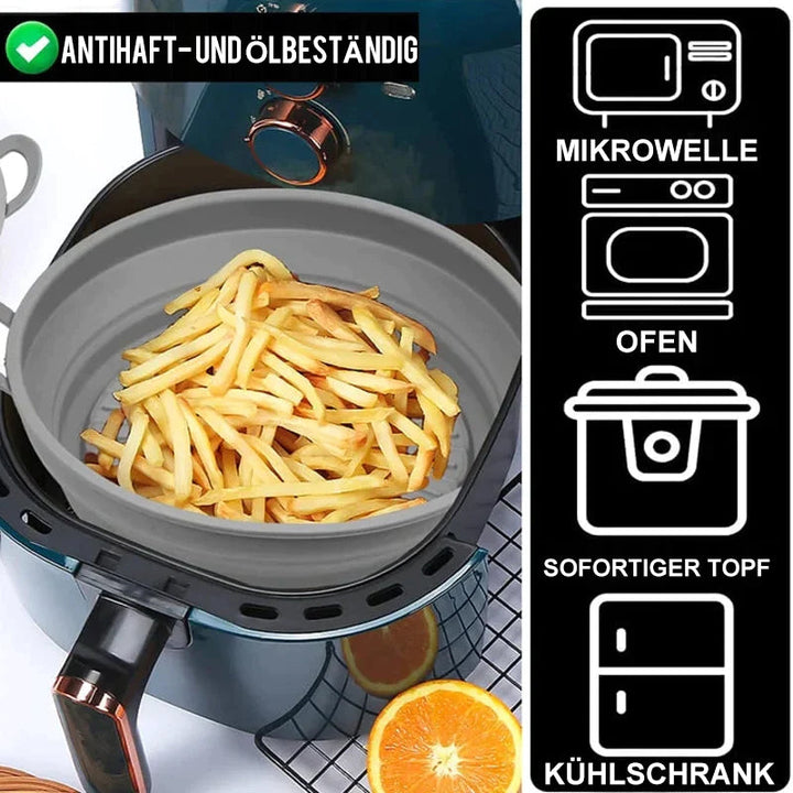 Lisslune | Hot air fryer grill pan made of silicone