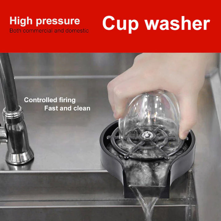 Lisslune | Automatic Glass Washer Rinser Tool