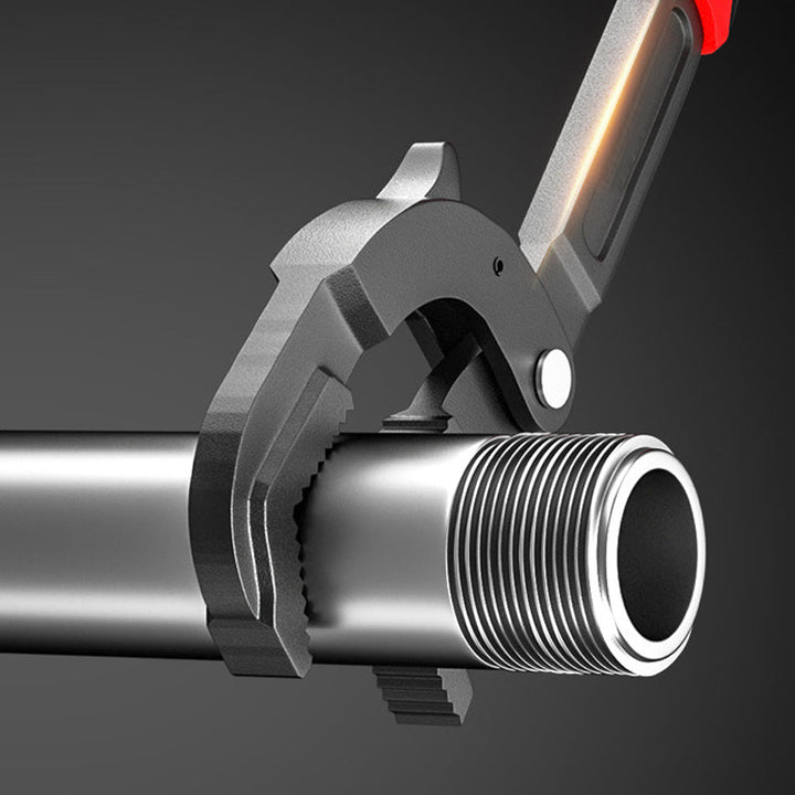 Lisslune | Adjustable Wrench Power Grip Pipe Wrench