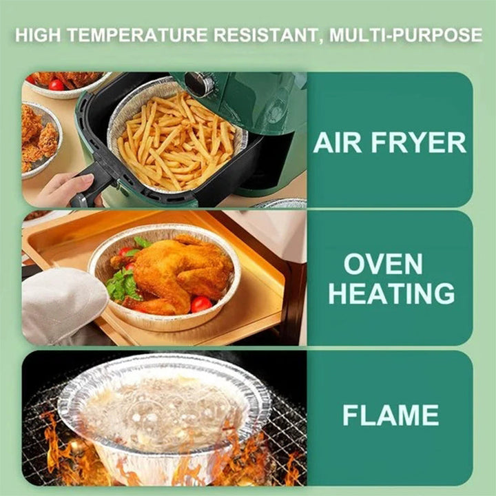 Lisslune | Reusable Aluminum Foil Air Fryer Liners