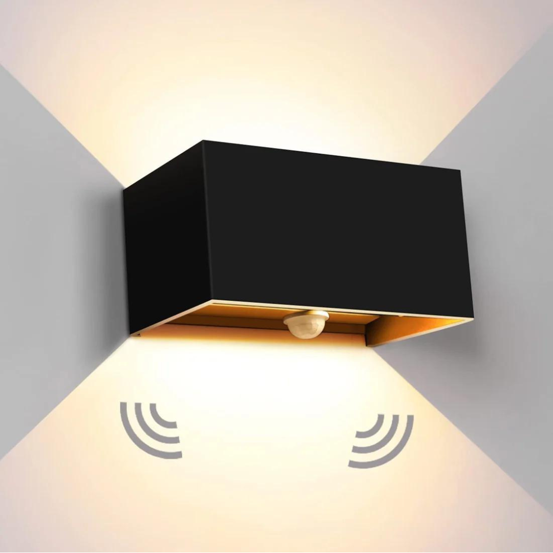 Lisslune | LumiGuard – Waterproof LED Outdoor Lamp with Motion Sensor