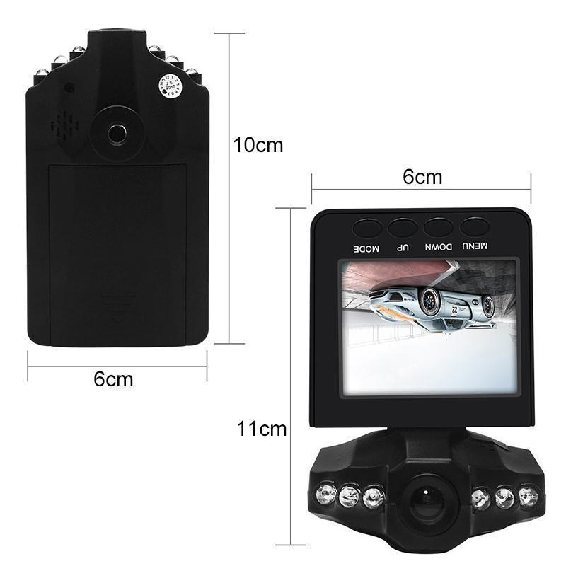 Lisslune | Car DVR, Dashboard Camera, Car Recorder / Traffic Dashboard Camcorder Loop Recording No Card